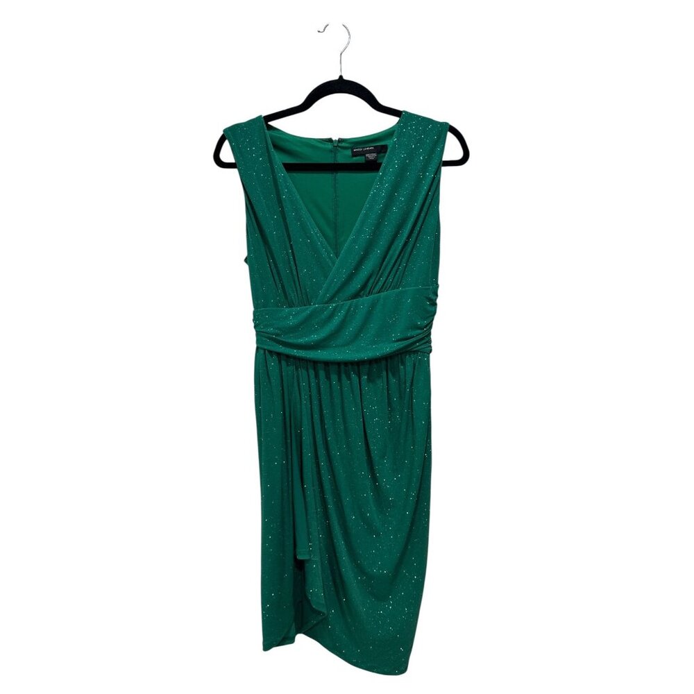 MAGGY LONDON Women Green Dress 8